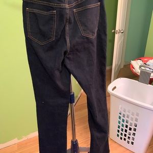 Dark wash jeans